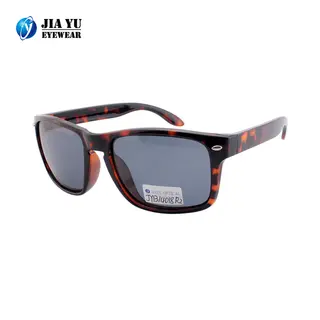 2020 New Custom Logo Retro Brown Demi  Square Sunglasses for Men